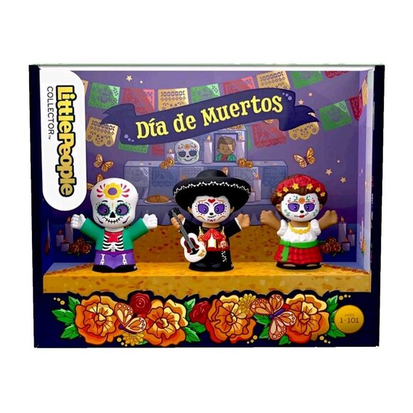 Fisher Price Little People Collector Día de Muertos 3 Exclusive Figures - Picture 1 of 7